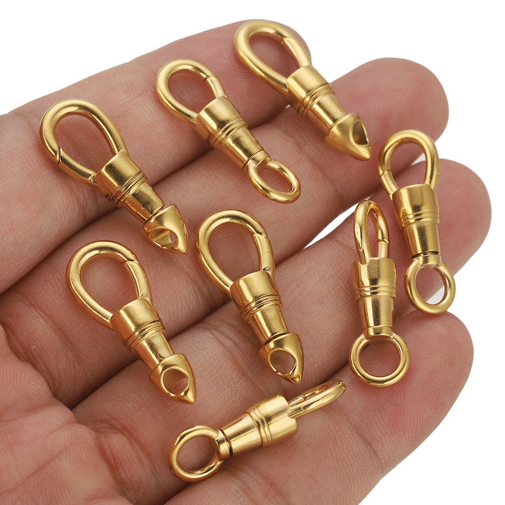 Jewelry Making Essentials - 2pcs/lot Stainless Steel Bag Key Chain