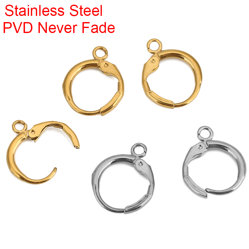 Jewelry Making Material - 10pcs PVD Never Fade Stainless Steel