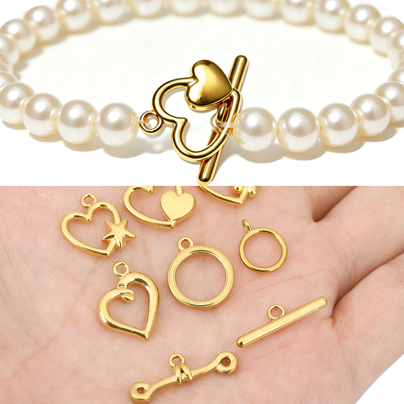Jewelry Making Material - 5sets PVD Never Fade Stainless Steel