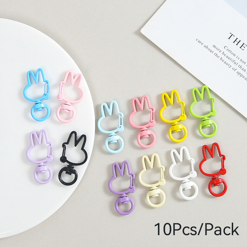 Jewelry Making Basics - Unique 10Pcs/Pack Rabbit Buckle Accessories For