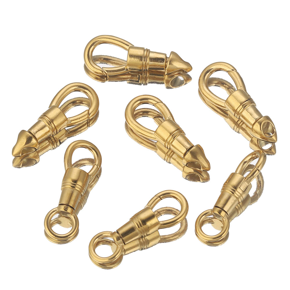 2pcs/lot Stainless Steel Bag K - Jewelry Making Essentials 评论和价格