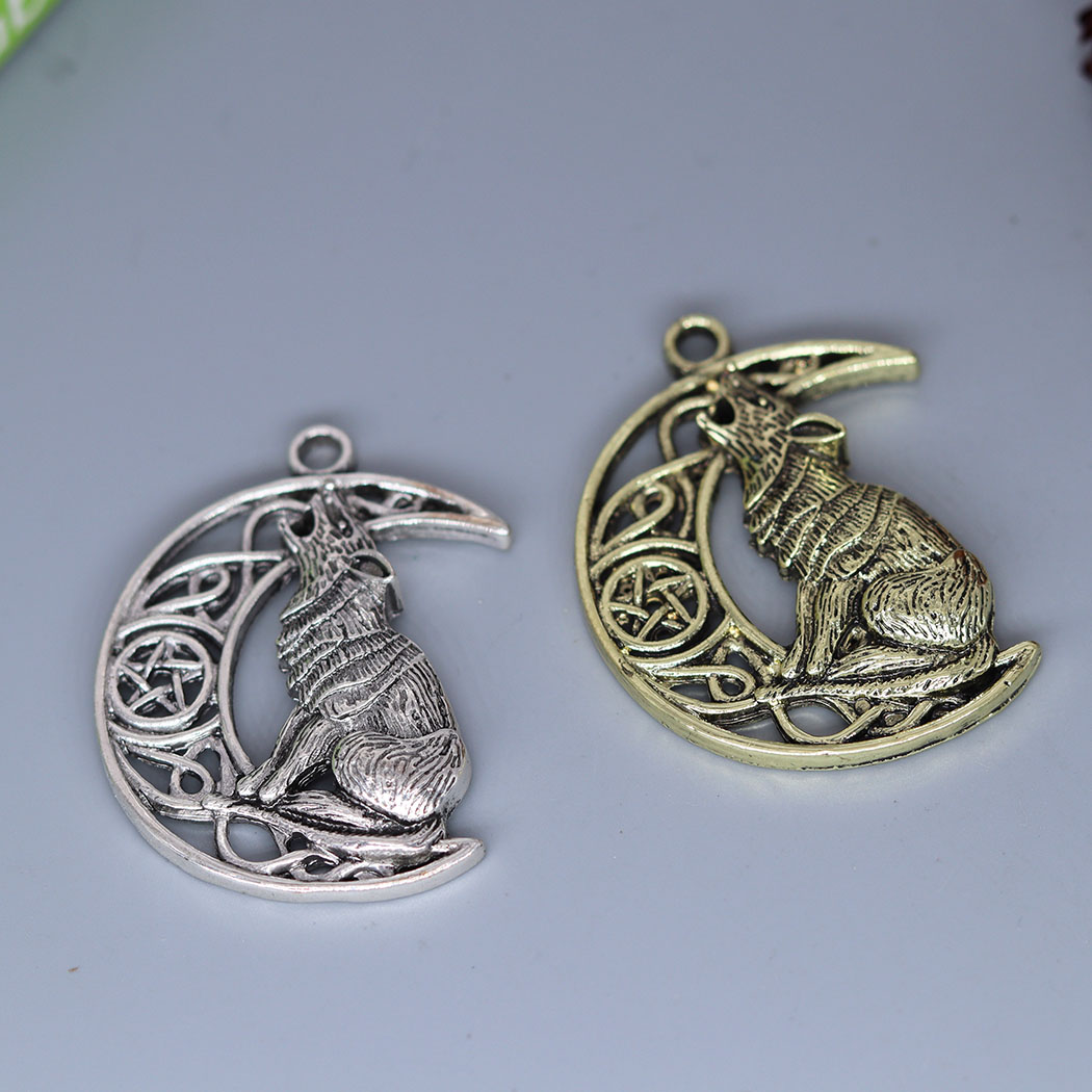 3Pcs/lot Wolf Night Voices Moo - Jewelry Making Date Night 评论和价格