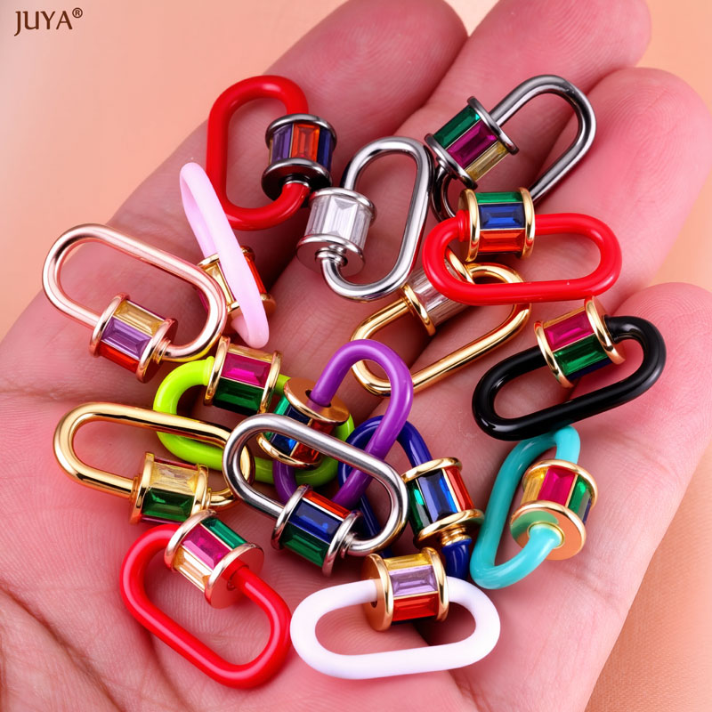 JUYA Rainbow Crystal Enamel Sc - Jewelry Making Material 评论和价格
