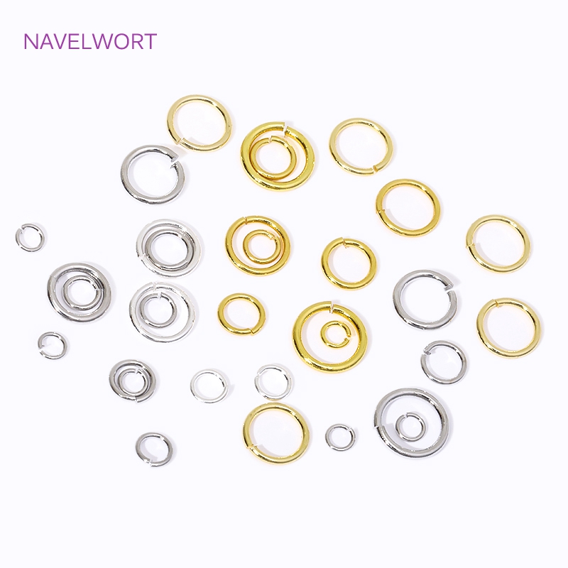 14K/18K Gold Plated Split Ring - Jewelry Making Ring Tool 评论和价格