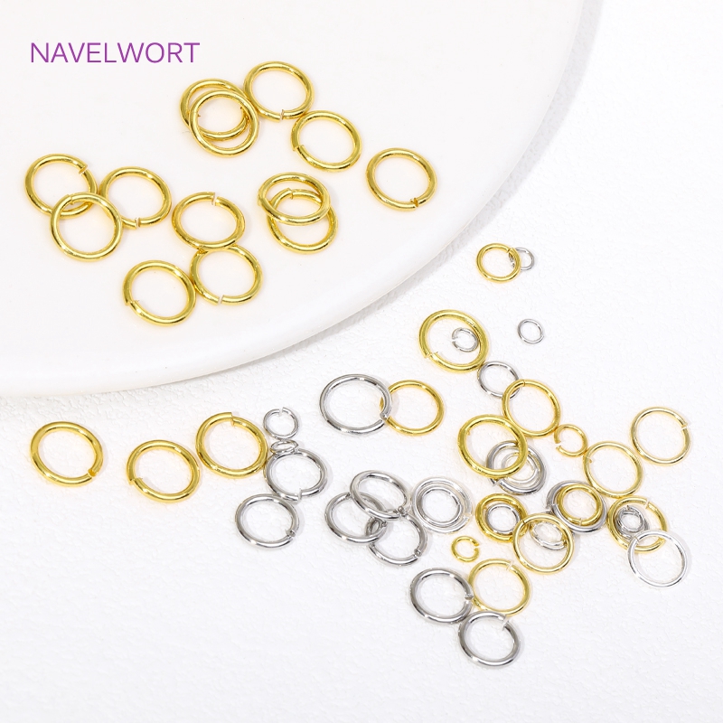 14K/18K Gold Plated Split Ring - Jewelry Making Ring Tool 评论和价格