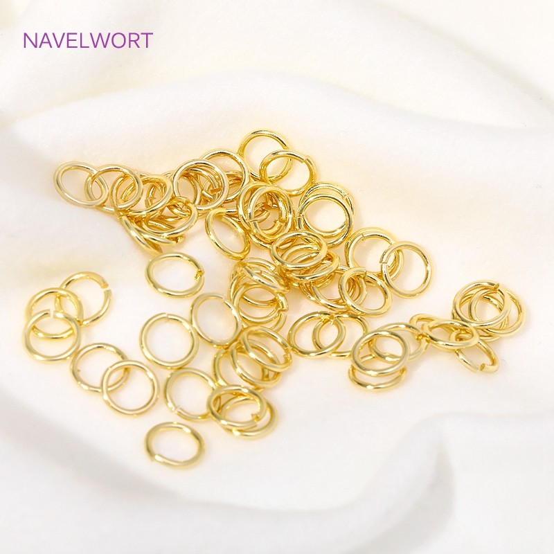 14K/18K Gold Plated Split Ring - Jewelry Making Ring Tool 评论和价格