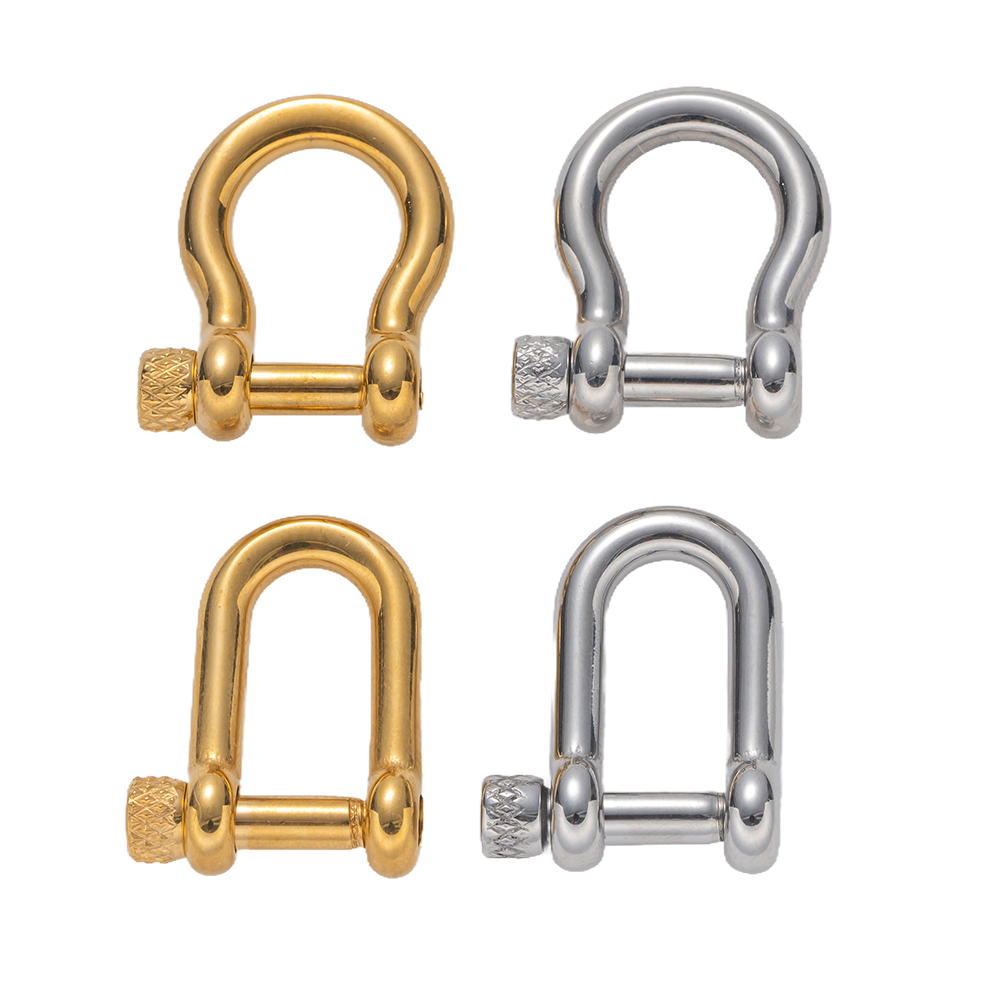 1pcs 304 Stainless Steel D-Rin - Jewelry Making A Ring 评论和价格