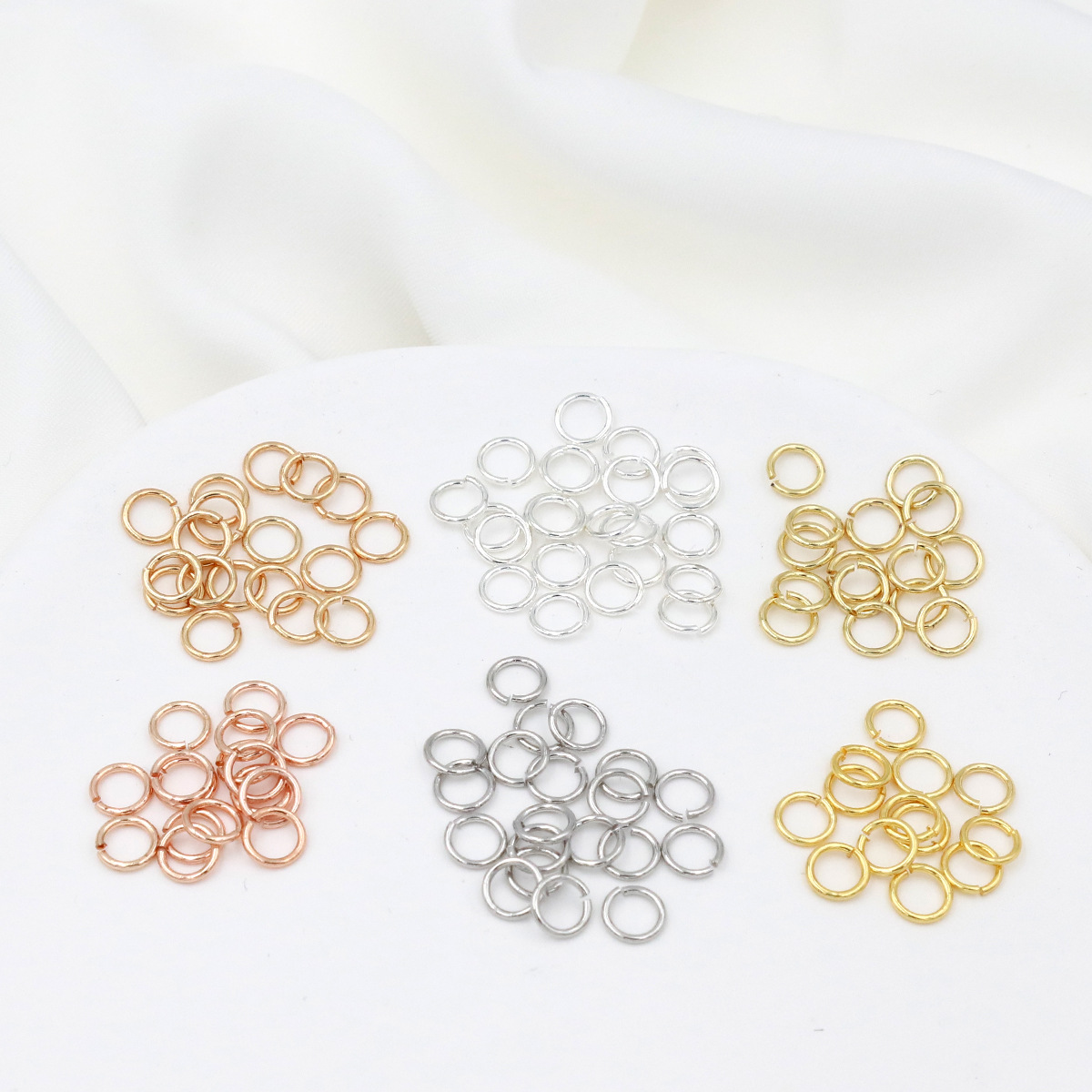 A Pack 925 Silver Open Jump Ri - Jewelry Making Closed Jump Rings 评论和价格