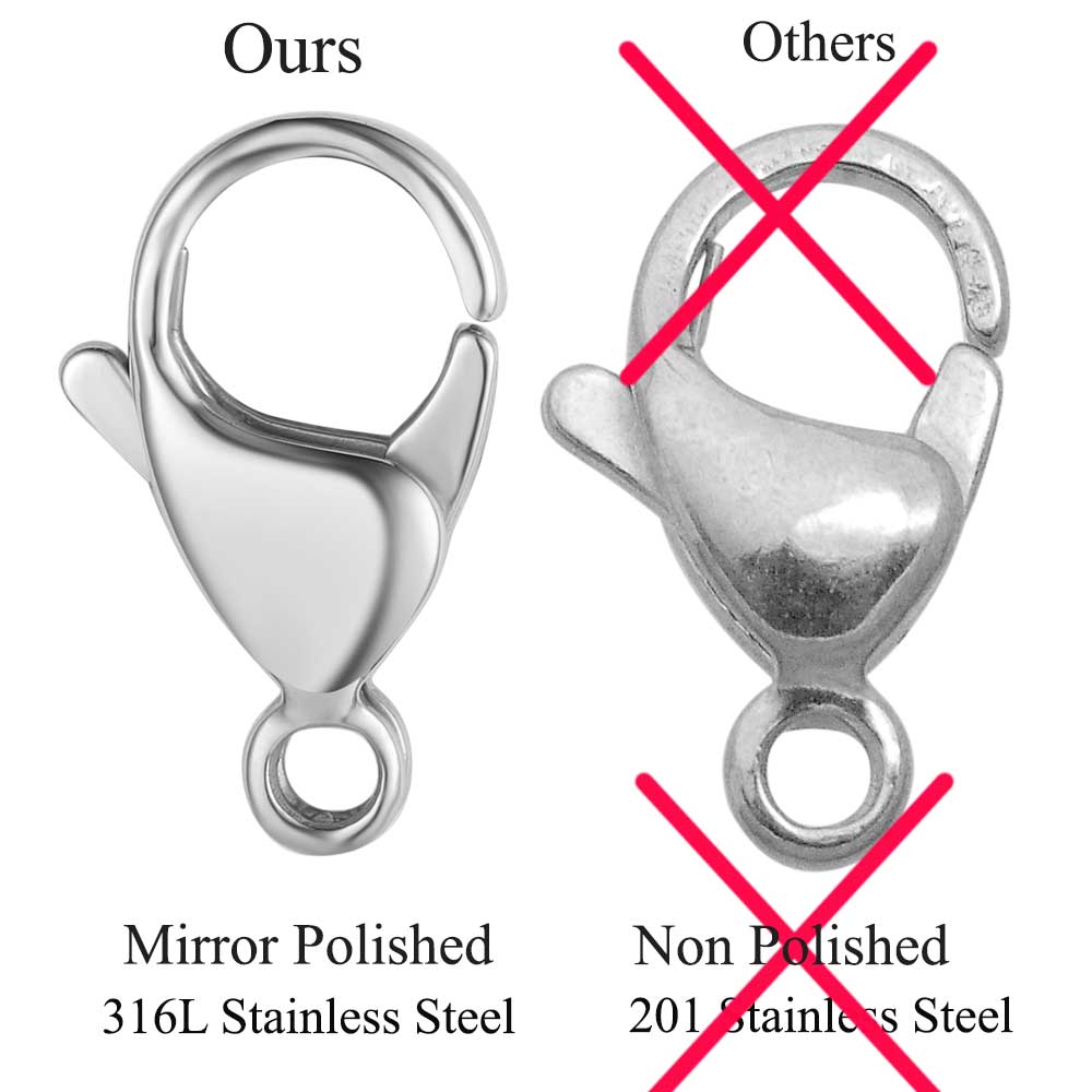 20/30/40 316L Stainless Steel  - Jewelry Making Material 评论和价格