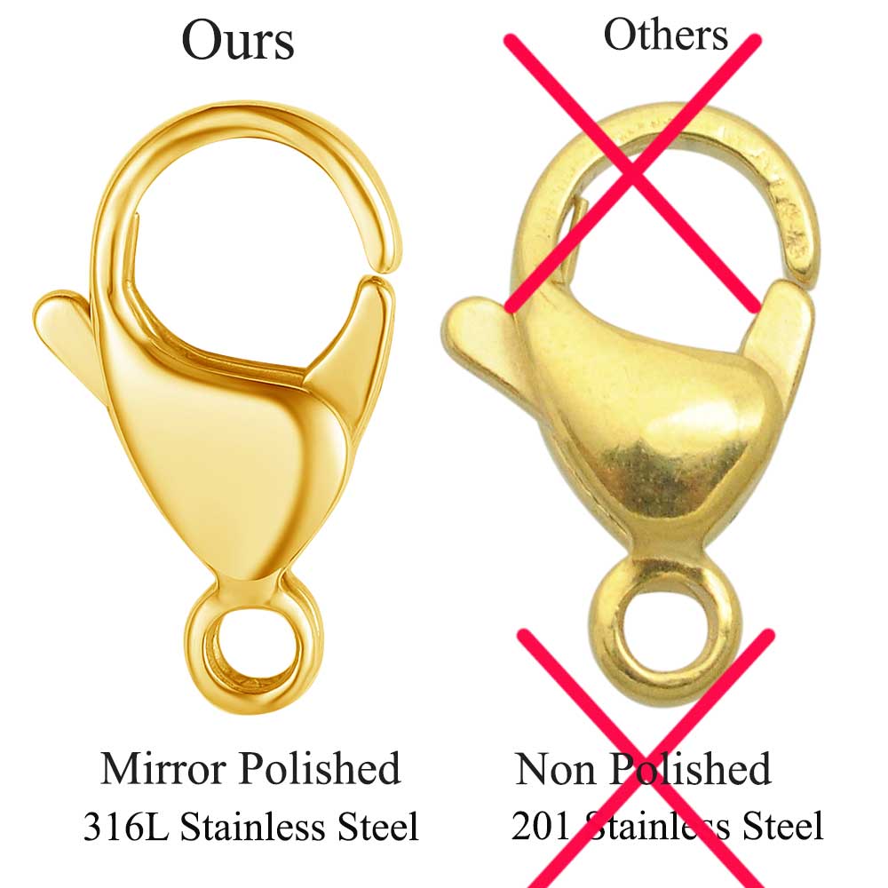 20/30/40 316L Stainless Steel  - Jewelry Making Material 评论和价格