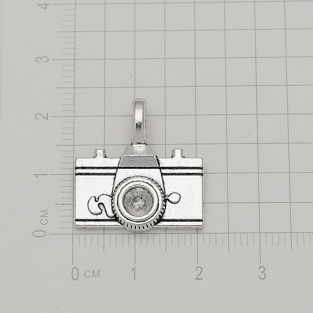 Antique Silver Plated Camera V - Jewelry Making Videos 评论和价格