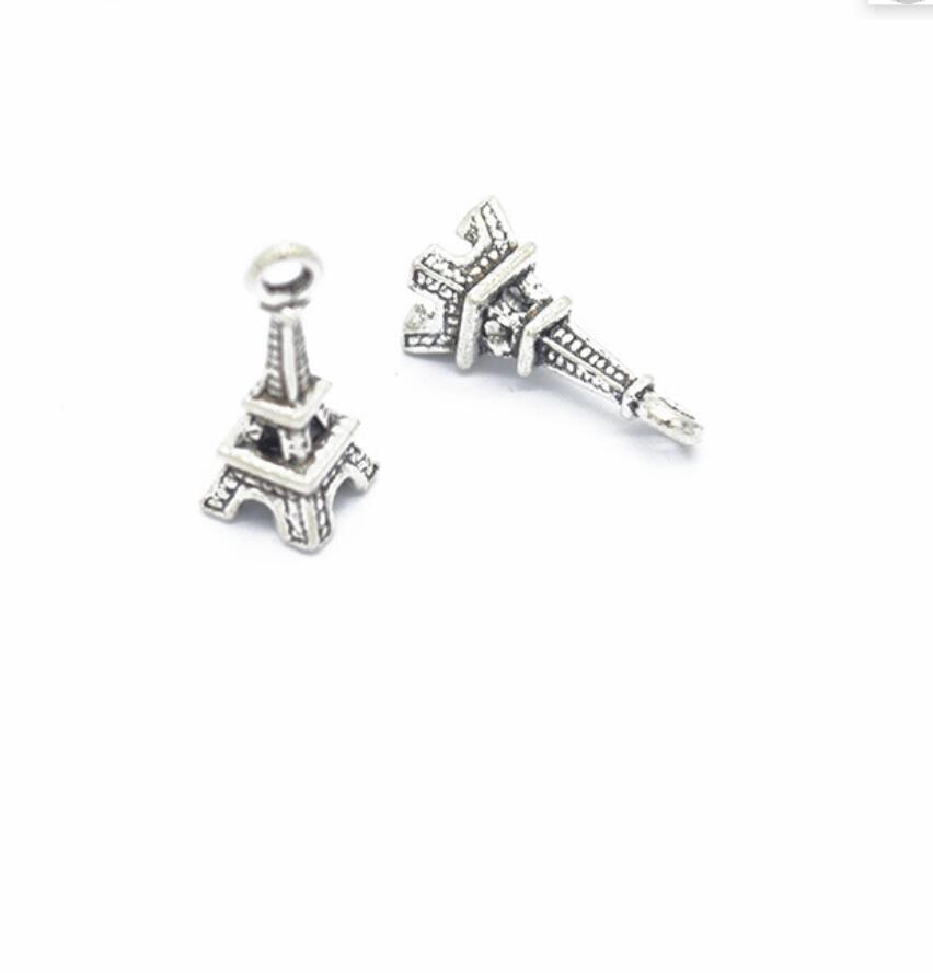 120pcs Charms Eiffel Tower Par - Jewelry Making Paris 评论和价格