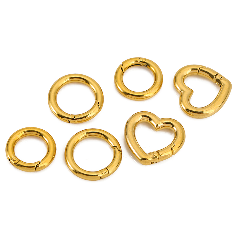 2pcs Stainless Steel Clasps He - Jewelry Making A Ring 评论和价格