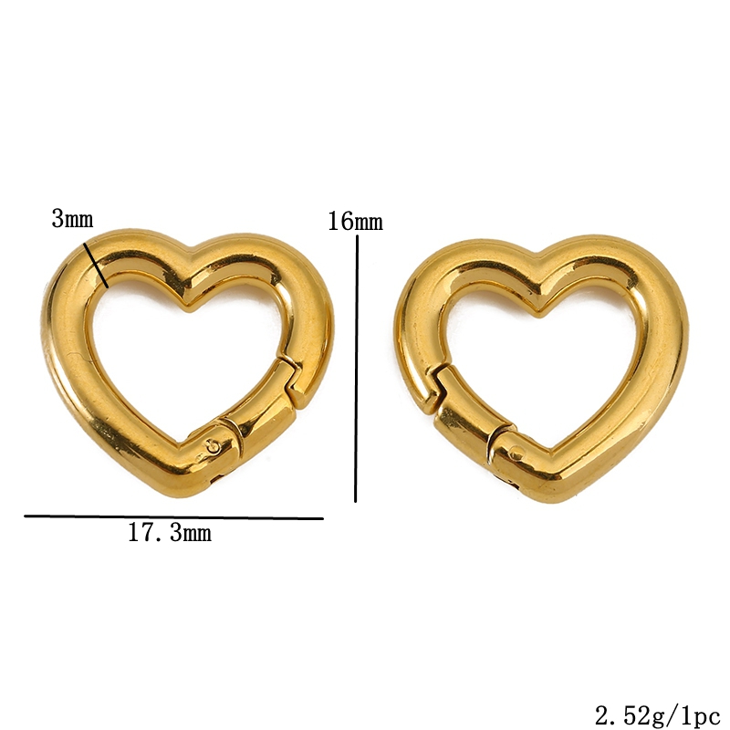 2pcs Stainless Steel Clasps He - Jewelry Making A Ring 评论和价格