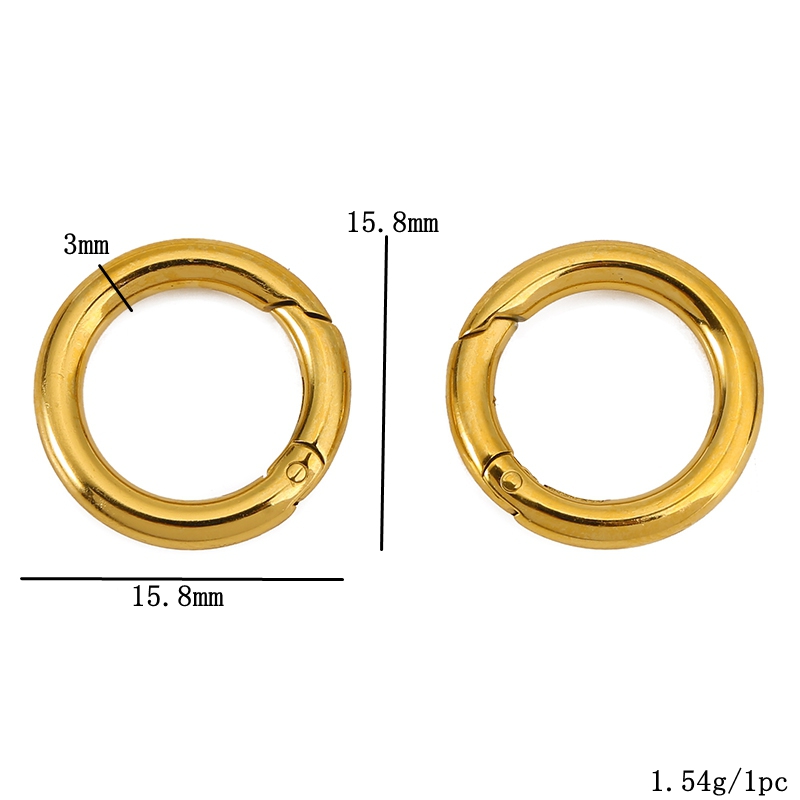 2pcs Stainless Steel Clasps He - Jewelry Making A Ring 评论和价格