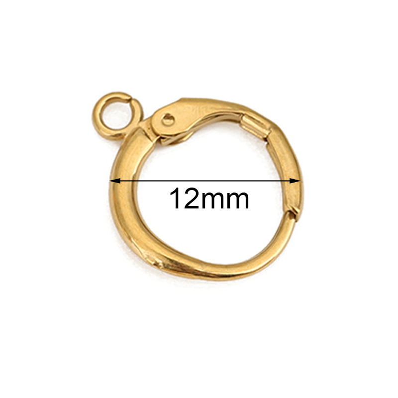 10pcs PVD Never Fade Stainless - Jewelry Making Material 评论和价格