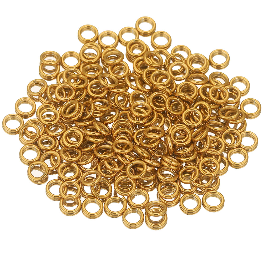 50pcs Stainless Steel Closed J - Jewelry Making Closed Jump Rings 评论和价格