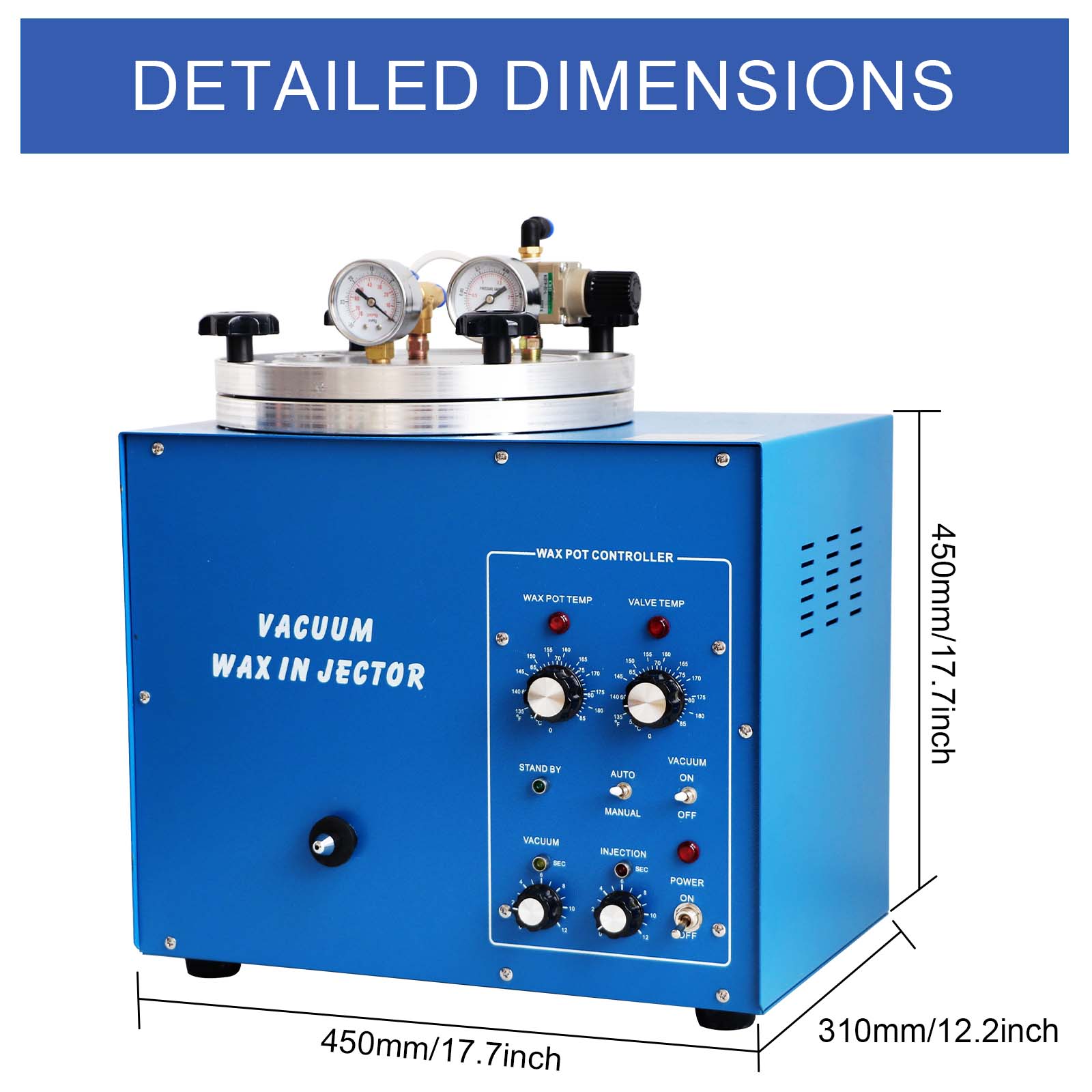Wax Injector 3KG Tank Wax Inje - Jewelry Making Machines 评论和价格