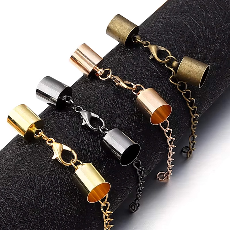 10Sets Leather Cord End Caps W - Jewelry Making Material 评论和价格