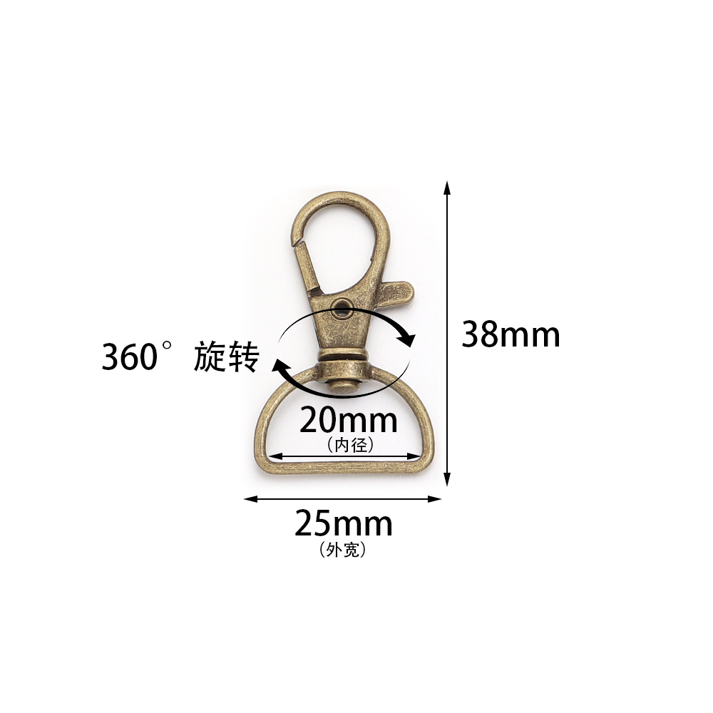 10pcs/lot Metal Swivel Clasps  - Jewelry Making Material 评论和价格