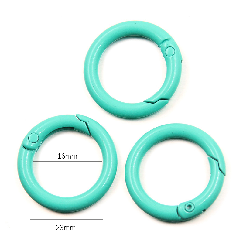 5-20pcs Colorful Spring O Ring - Jewelry Making A Ring 评论和价格