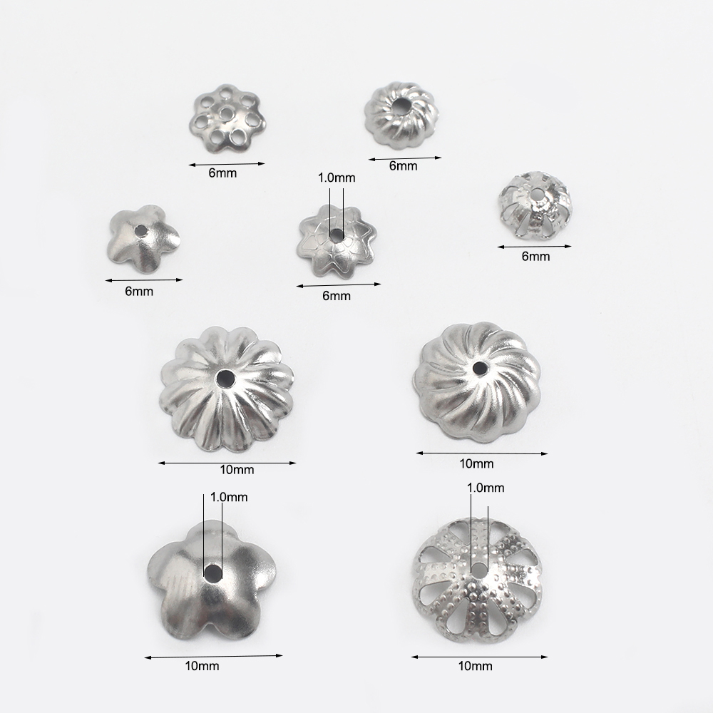 100Pcs Spacer Beads Caps Bali  - Jewelry Making Bali 评论和价格