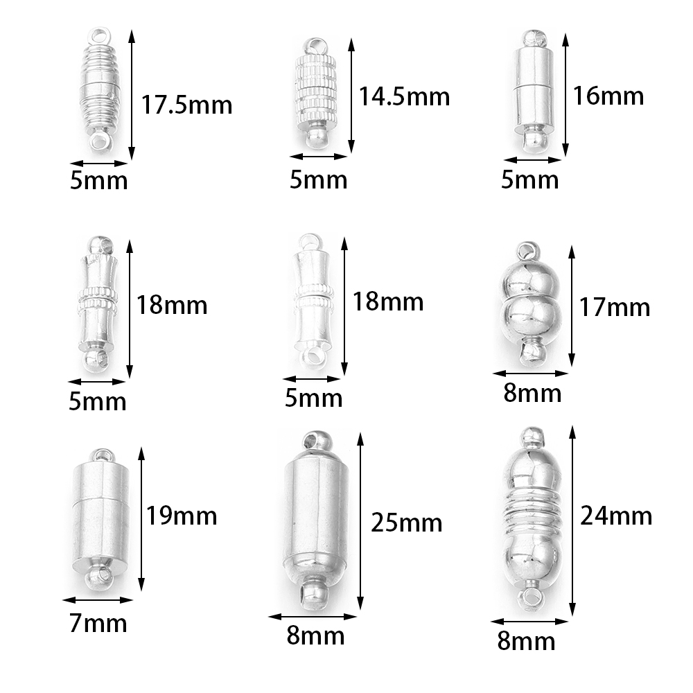 5pcs/lot Strong Magnetic Clasp - Jewelry Making Material 评论和价格
