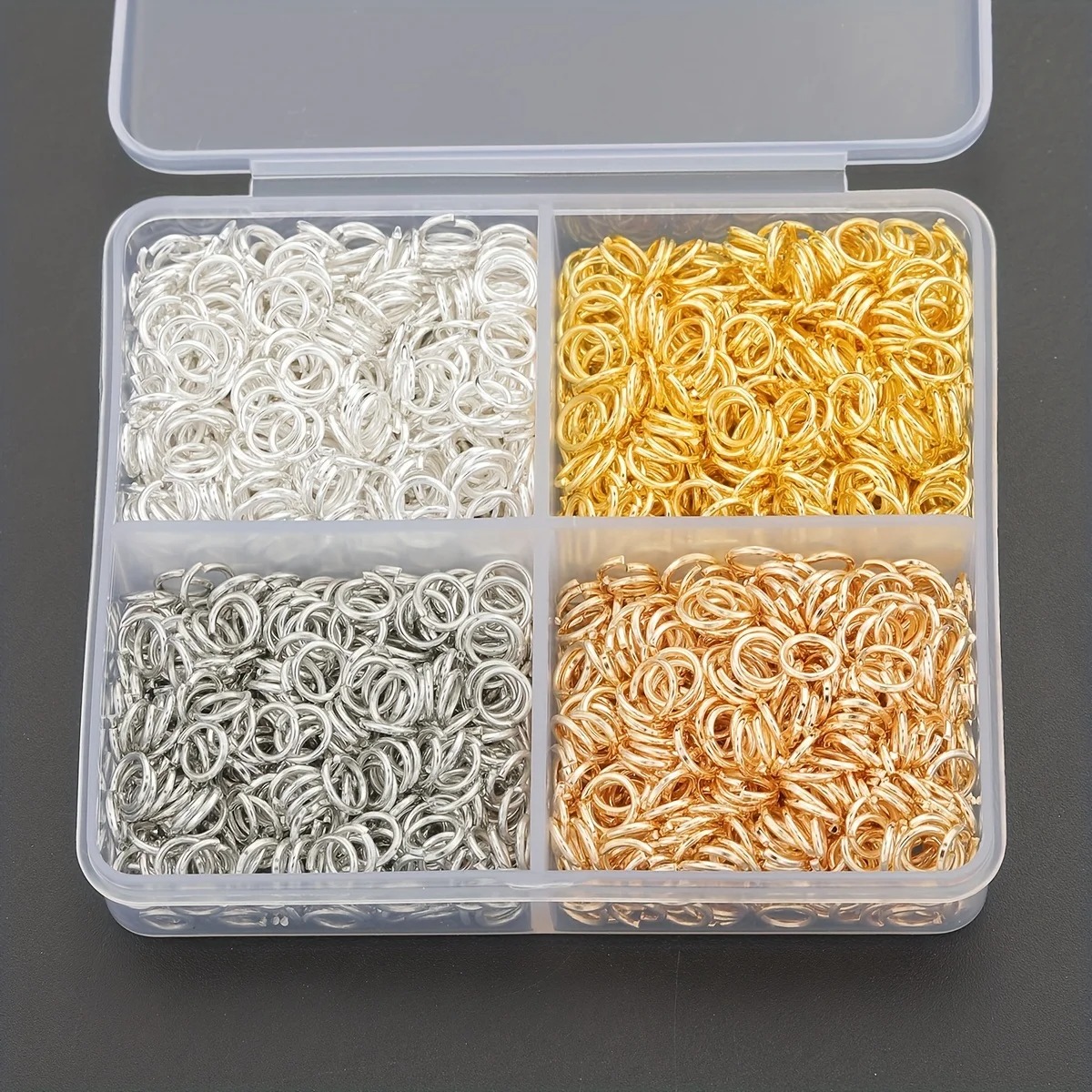 1200pcs 3mm Open Jump Rings fo - Jewelry Making Ring Tool 评论和价格