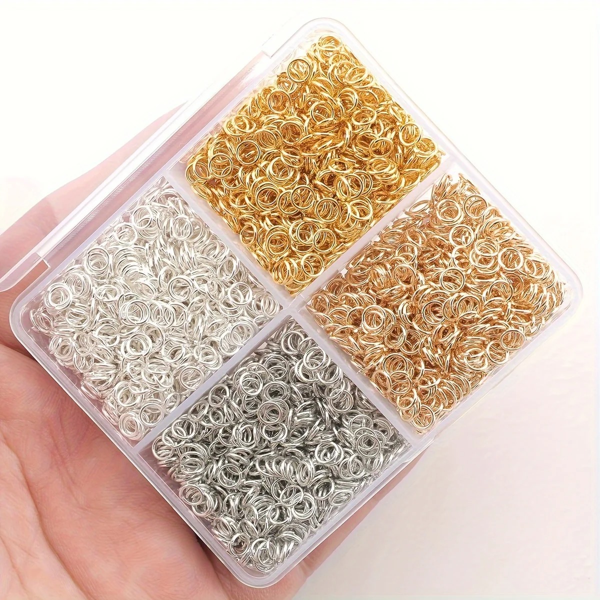 1200pcs 3mm Open Jump Rings fo - Jewelry Making Ring Tool 评论和价格