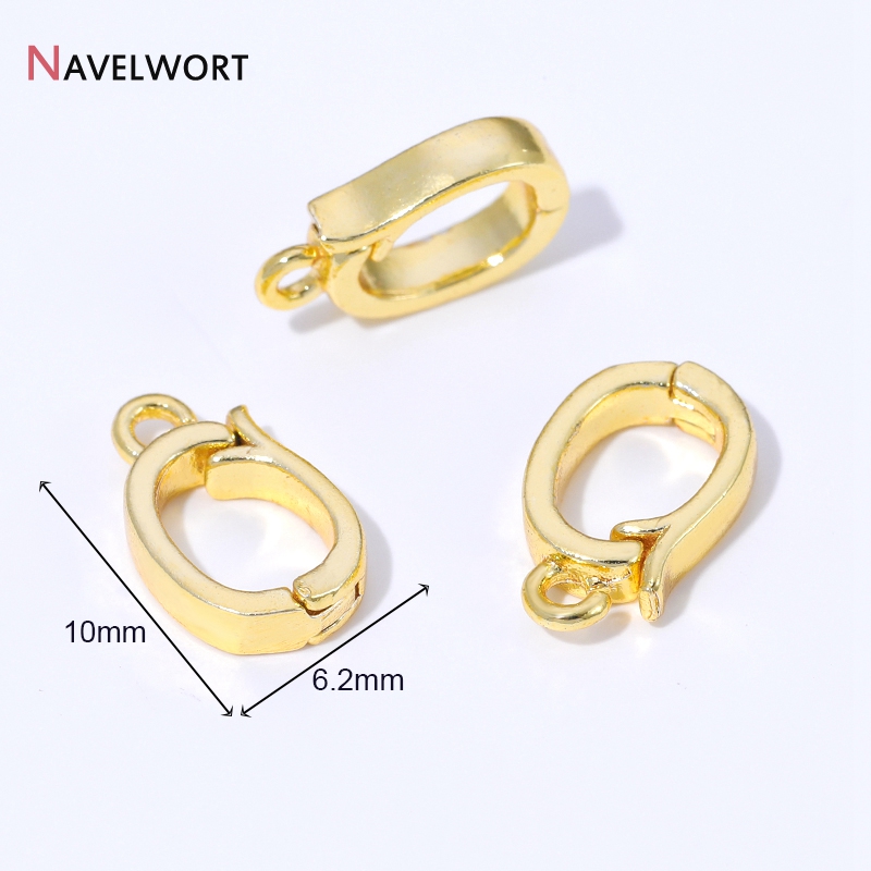 14K/18K Gold Plated Brass Meta - Jewelry Making Material 评论和价格