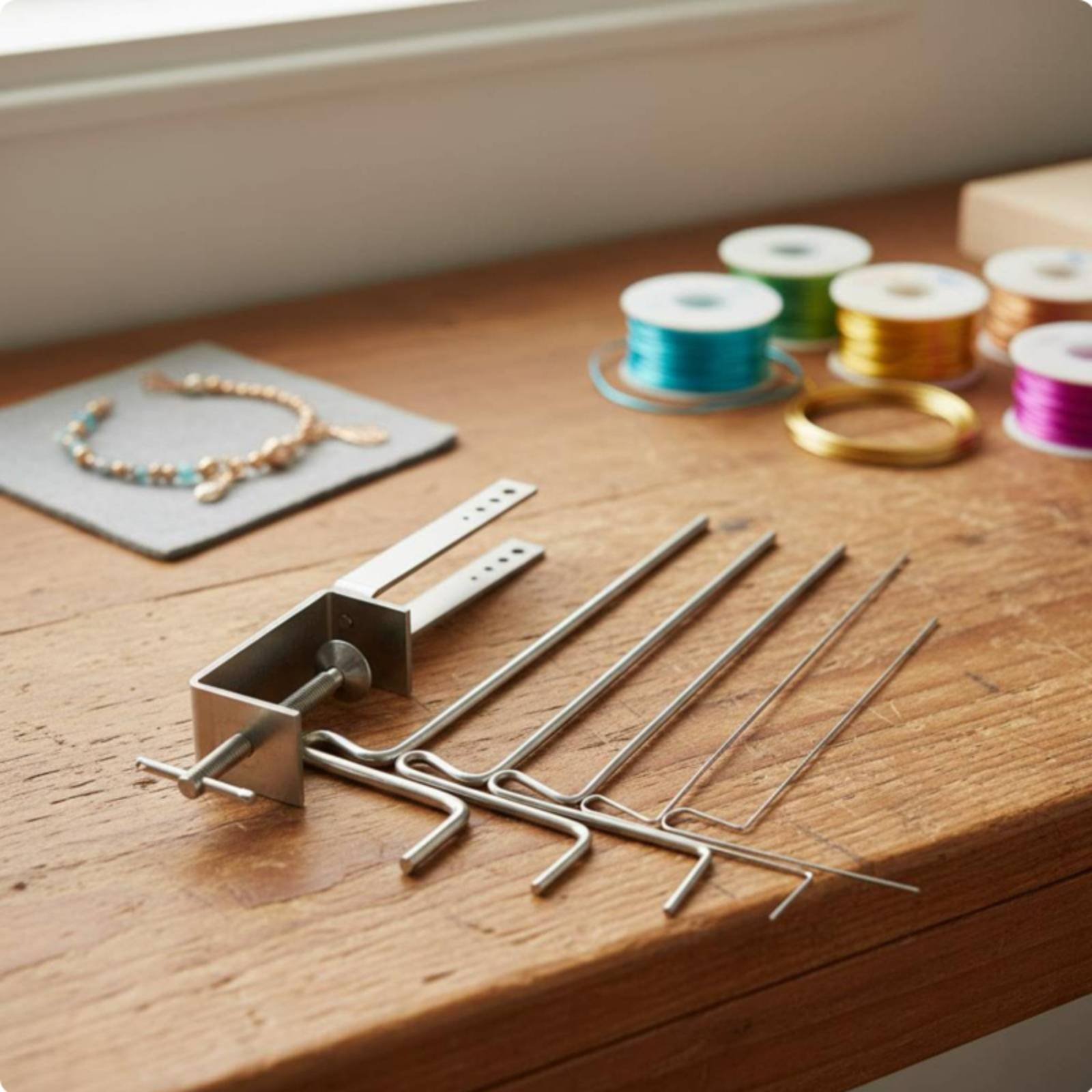 Stepped Wire Looping Rod Sturd - Jewelry Making Ring Tool 评论和价格