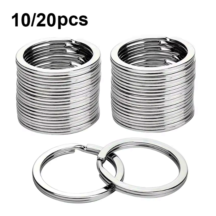 10pcs 20pcs 15-50mm Metal Doub - Jewelry Making Closed Jump Rings 评论和价格