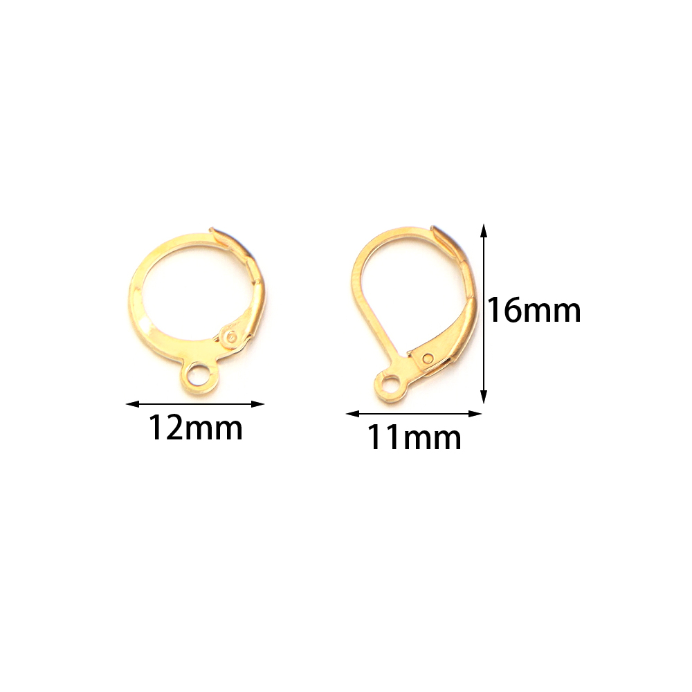 20pcs/lot Stainless Steel Ear  - Jewelry Making Material 评论和价格