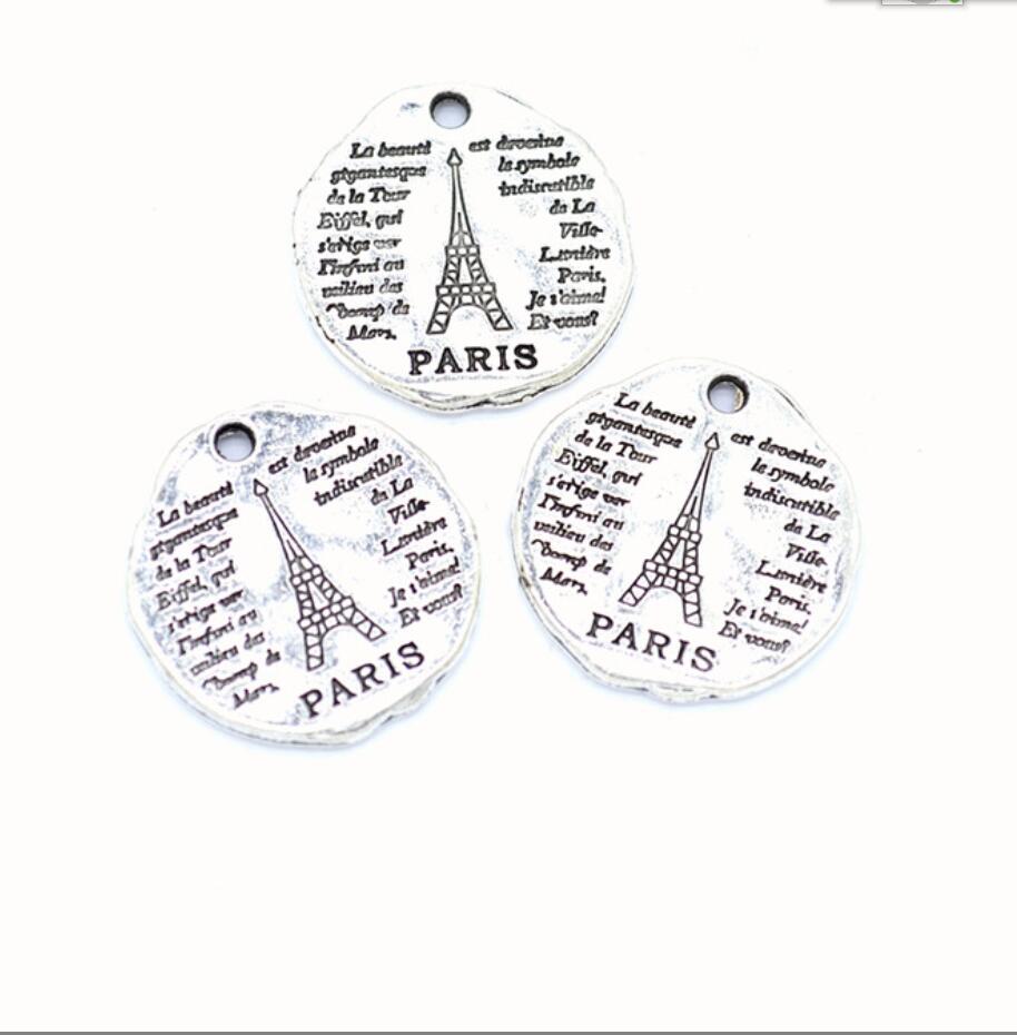 5pcs Charms Paris Eiffel Tower - Jewelry Making Paris 评论和价格