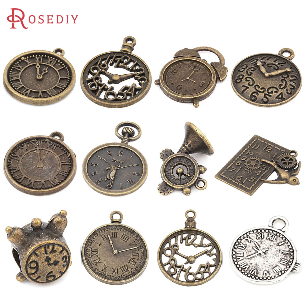 Vintage Style Zinc Alloy Alarm - Jewelry Making Videos 评论和价格