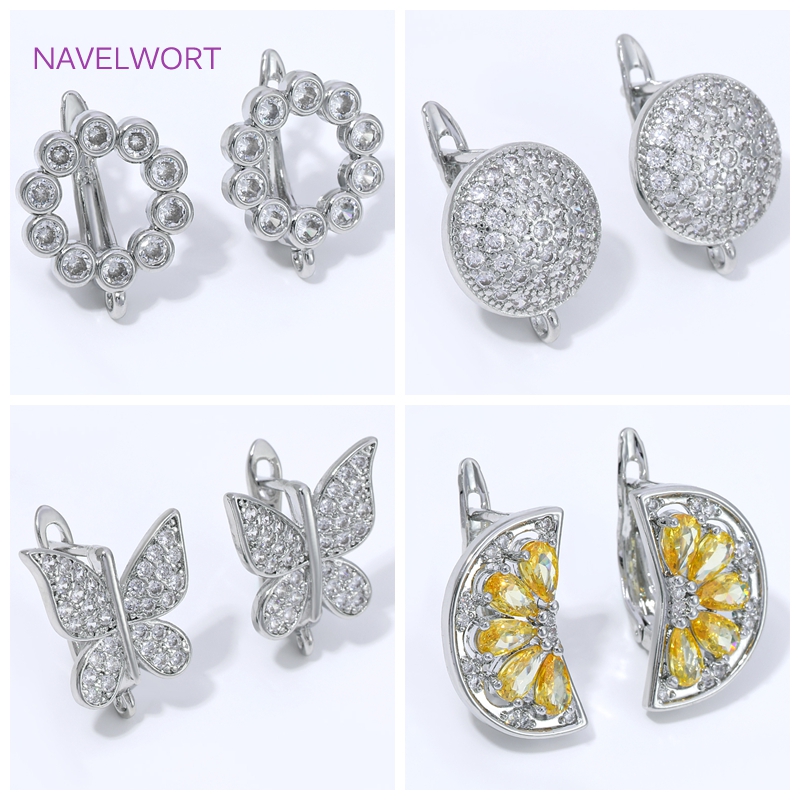 18K Gold Plated Fan Shape Flow - Jewelry Making Basics 评论和价格