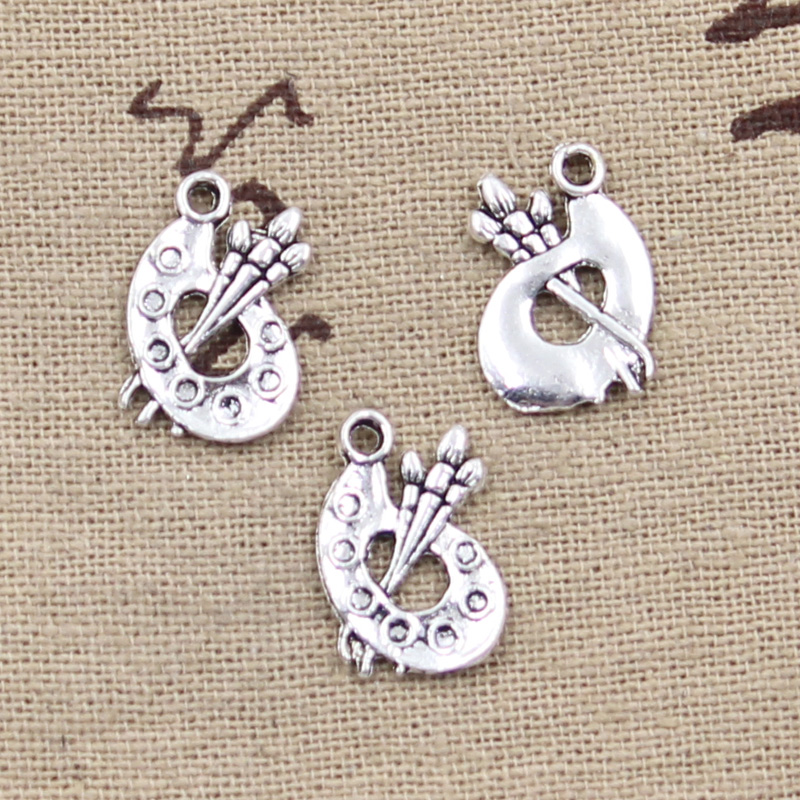 20pcs Charms Videos Plate 16x1 - Jewelry Making Videos 评论和价格