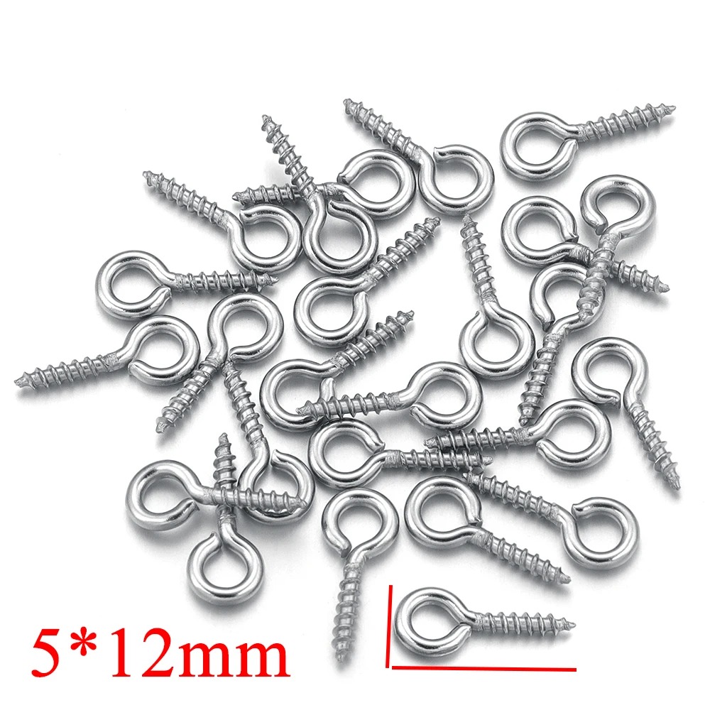 100pcs/lot Stainless Steel Min - Jewelry Making Essentials 评论和价格