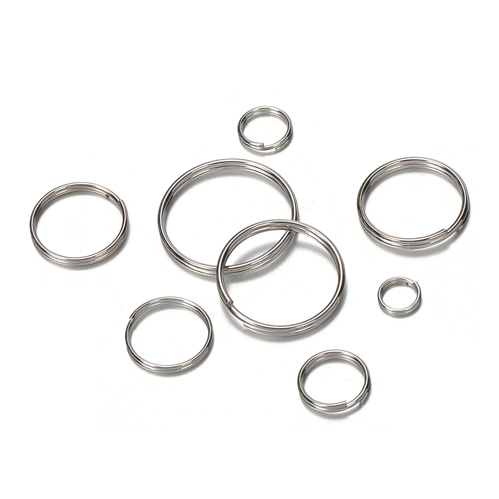 50pcs 6/8/10/12/14/16/18/20mm  - Jewelry Making Closed Jump Rings 评论和价格