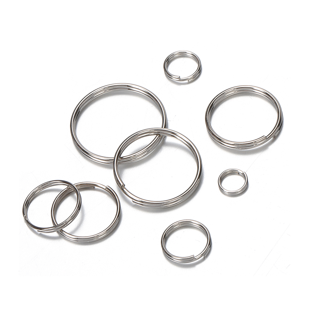 50pcs 6/8/10/12/14/16/18/20mm  - Jewelry Making Closed Jump Rings 评论和价格