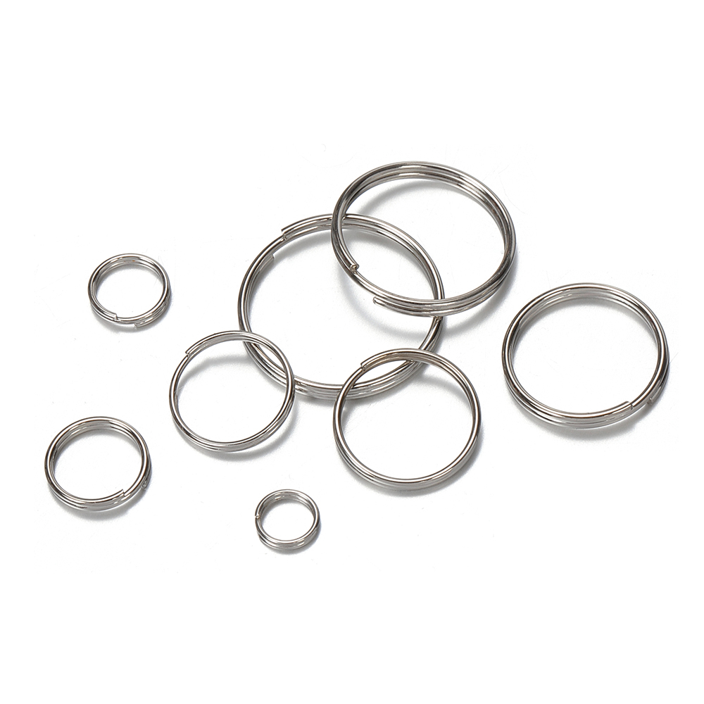 50pcs 6/8/10/12/14/16/18/20mm  - Jewelry Making Closed Jump Rings 评论和价格