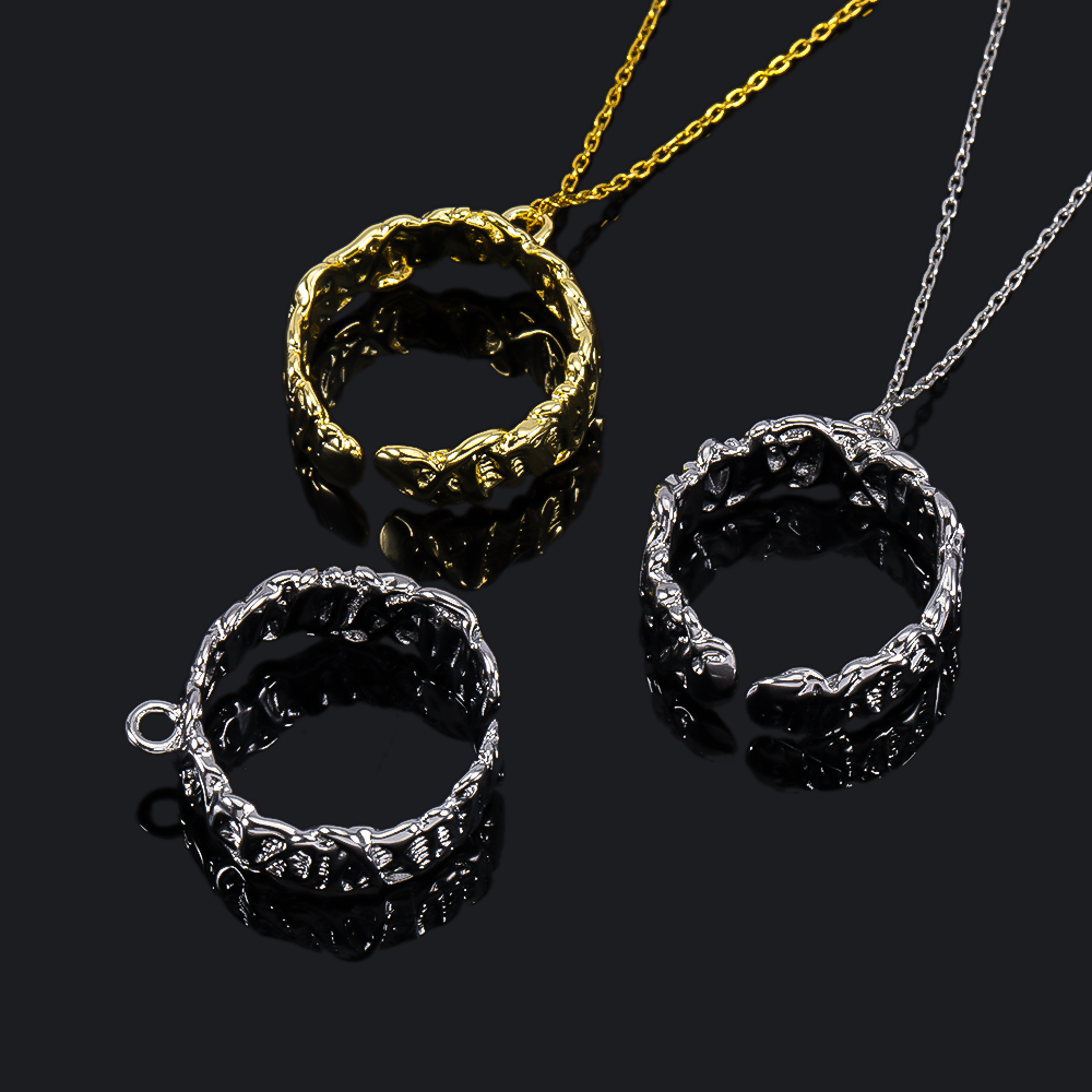 2Pcs Gold Plated Irregular Ope - Jewelry Making Ring Tool 评论和价格