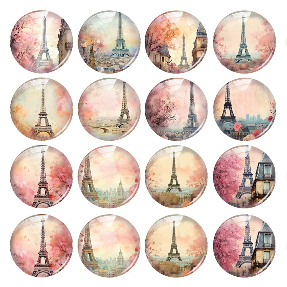 Random Mixed Round/Oval/Square - Jewelry Making Paris 评论和价格