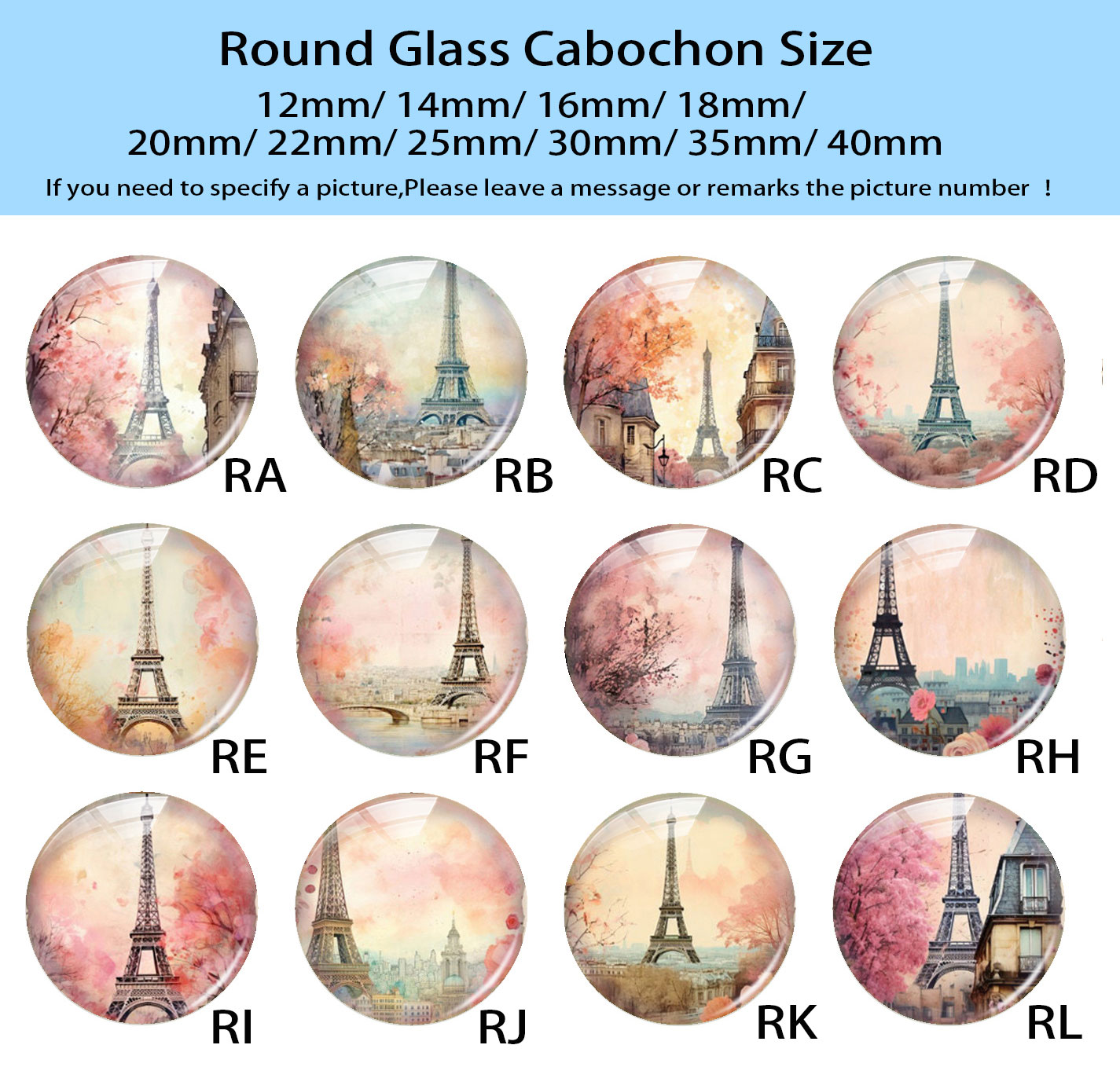 Random Mixed Round/Oval/Square - Jewelry Making Paris 评论和价格