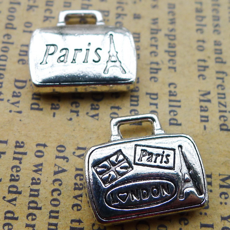 6pcs/Lot 14x17mm Antique Silve - Jewelry Making Paris 评论和价格