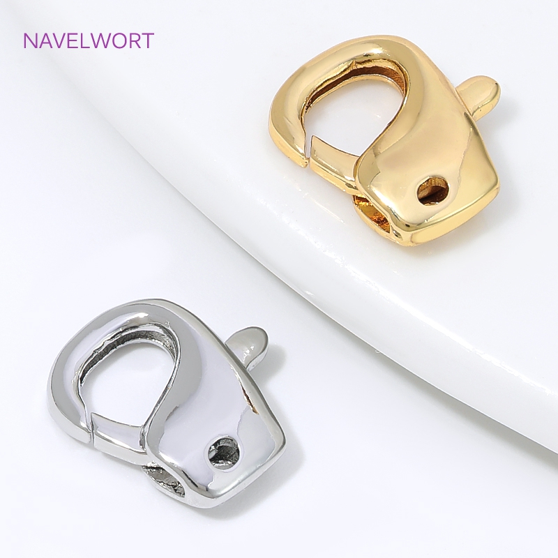 13mm*11.5mm 18K Gold Plated Lo - Jewelry Making Essentials 评论和价格