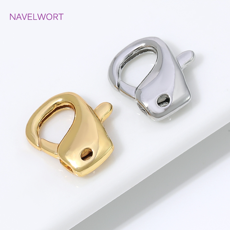 13mm*11.5mm 18K Gold Plated Lo - Jewelry Making Essentials 评论和价格