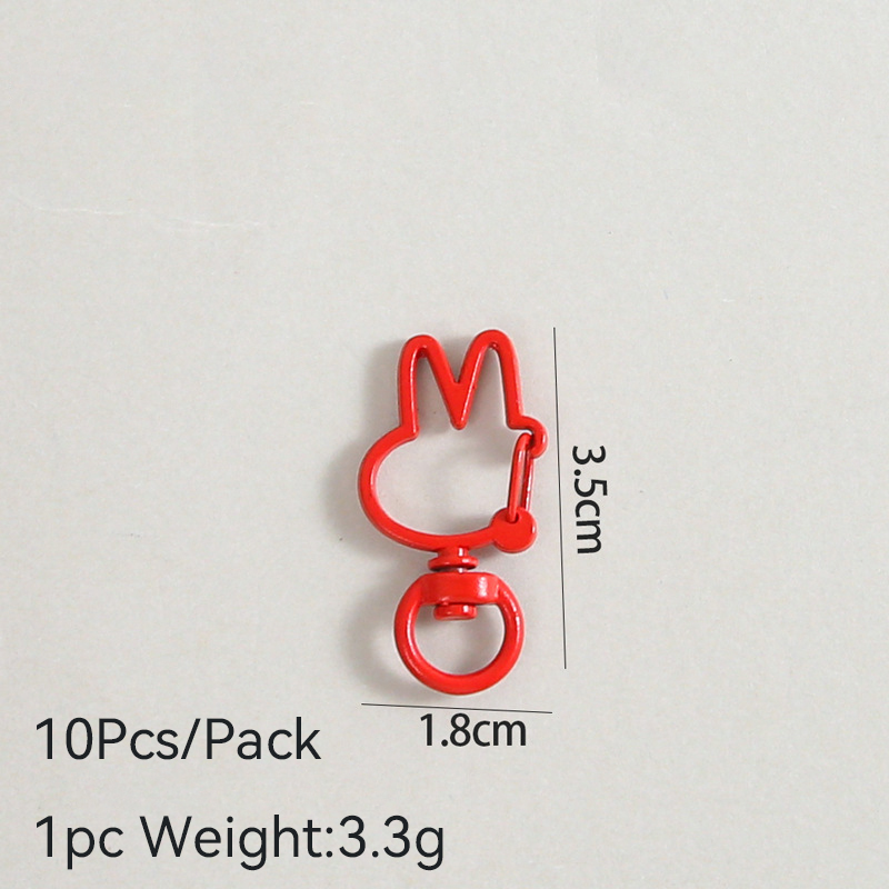 Unique 10Pcs/Pack Rabbit Buckl - Jewelry Making Basics 评论和价格