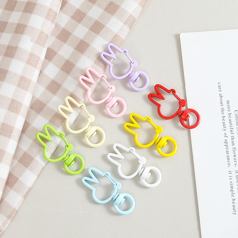 Unique 10Pcs/Pack Rabbit Buckl - Jewelry Making Basics 评论和价格