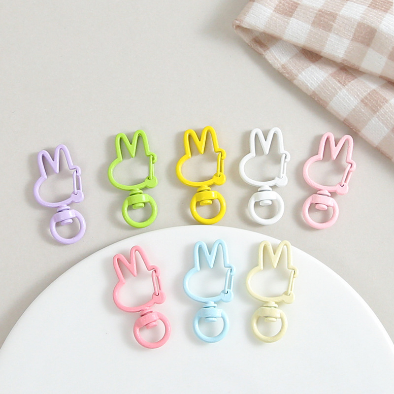 Unique 10Pcs/Pack Rabbit Buckl - Jewelry Making Basics 评论和价格